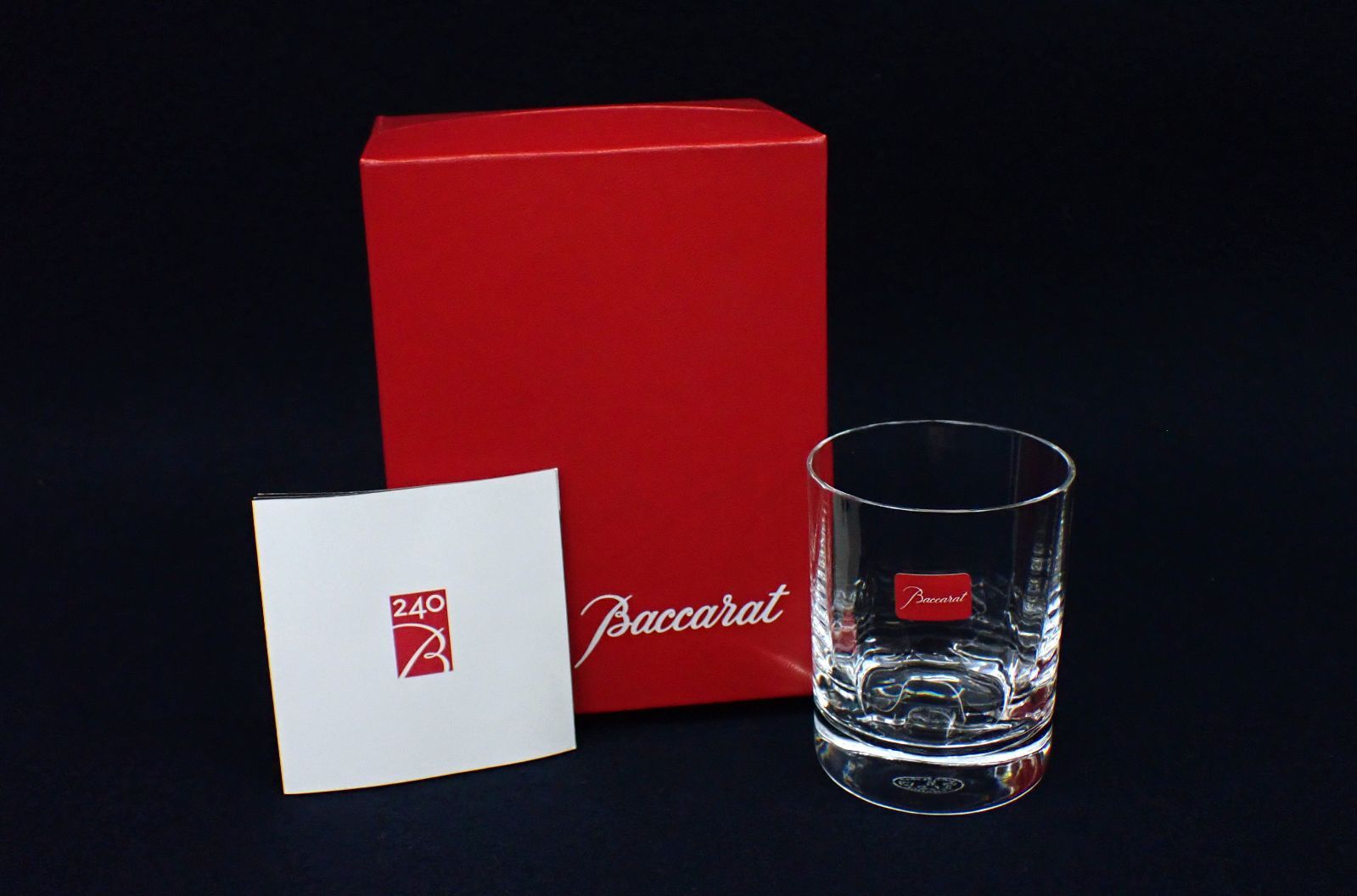 ▲未使用 Baccarat バカラ カプリ ショットグラス▲箱付/タンブラーグラス