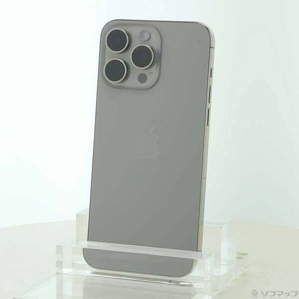 ソフマップ 〔中古品〕 iPhone15 Pro Max 256GB ナチュラルチタニウム MU6R3J／A SIMフリー【262】