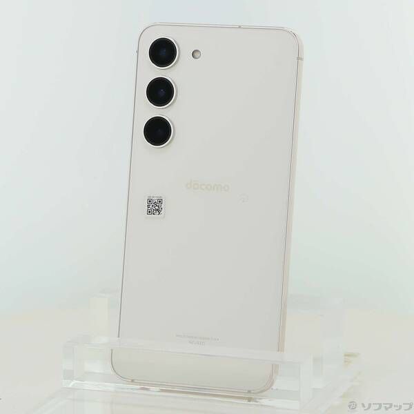 ソフマップ 〔中古品〕 Galaxy S23 256GB クリーム SC-51D docomo SIMフリー【349】