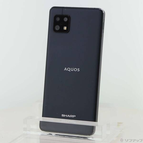 ソフマップ 〔中古品〕 AQUOS sense6s 64GB ブラック SH-RM19s 楽天 SIMフリー【196】