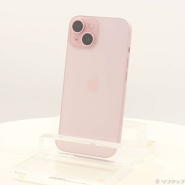ソフマップ 〔中古品〕 iPhone15 128GB ピンク MTMJ3J／A SIMフリー【349】