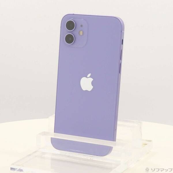 ソフマップ 〔中古品〕 iPhone12 128GB パープル MJNJ3J／A SIMフリー【262】