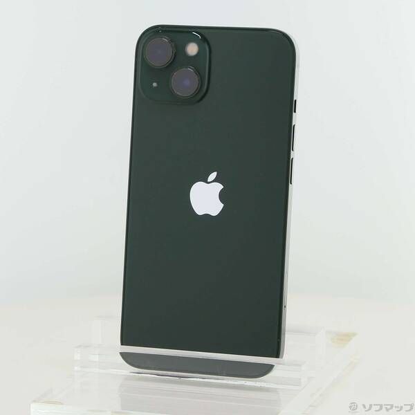 ソフマップ 〔中古品〕 iPhone13 128GB グリーン MNGG3J／A SIMフリー【349】