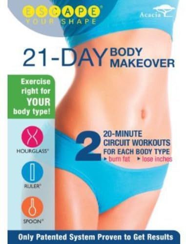 Escape Your Shape: 21-Day Body Makeover [DVD] [Import]