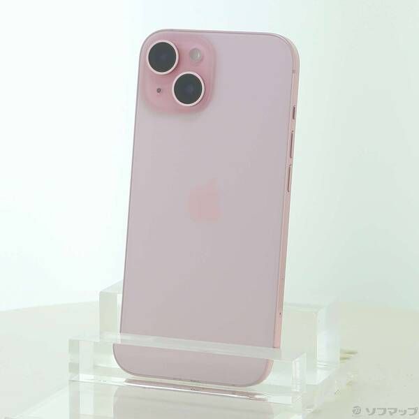 ソフマップ 〔中古品〕 iPhone15 128GB ピンク MTMJ3J／A SIMフリー【262】