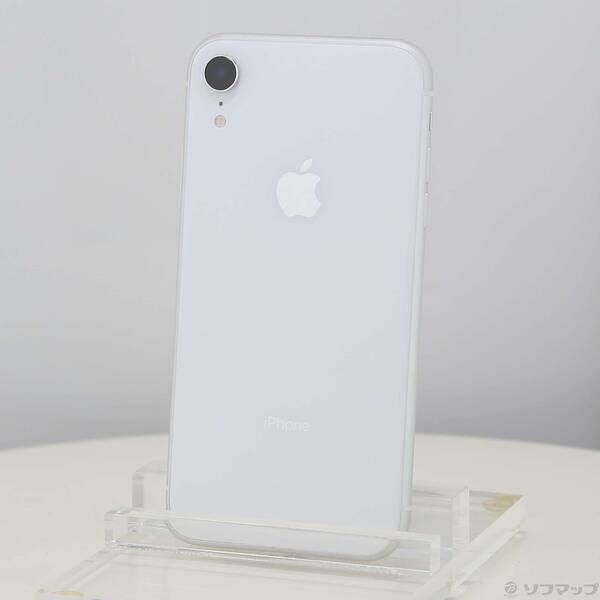 ソフマップ 〔中古品〕 iPhoneXR 64GB ホワイト MT032J／A SoftBank【262】