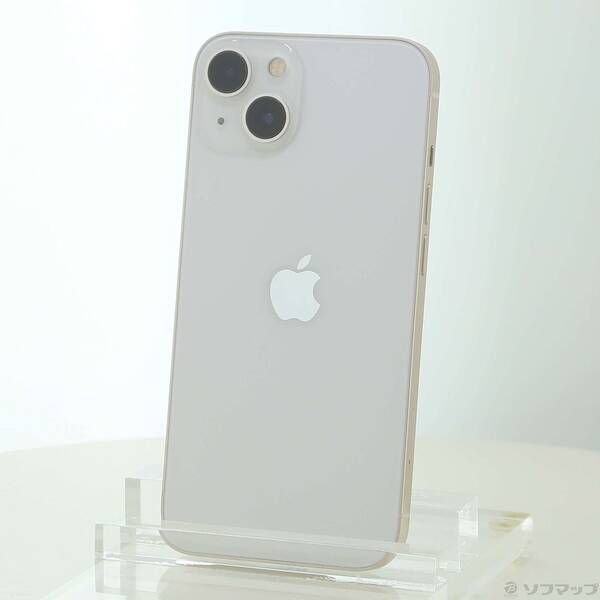 ソフマップ 〔中古品〕 iPhone13 128GB スターライト MLND3J／A SIMフリー【349】