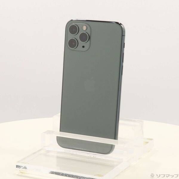 ソフマップ 〔中古品〕 iPhone11 Pro 256GB ミッドナイトグリーン NWCC2J／A SIMフリー【262】