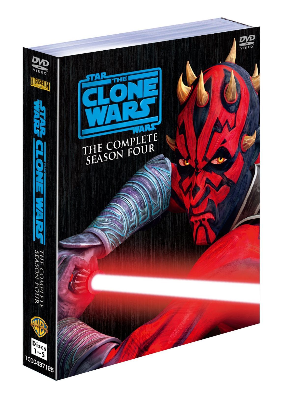 スター・ウォーズ:クローン・ウォーズ <フォース・シーズン>コンプリート・セット (5枚組) [DVD]