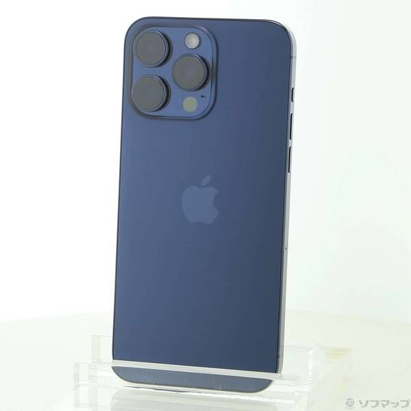 ソフマップ 〔中古品〕 iPhone15 Pro Max 256GB ブルーチタニウム MU6T3J／A SIMフリー【305】