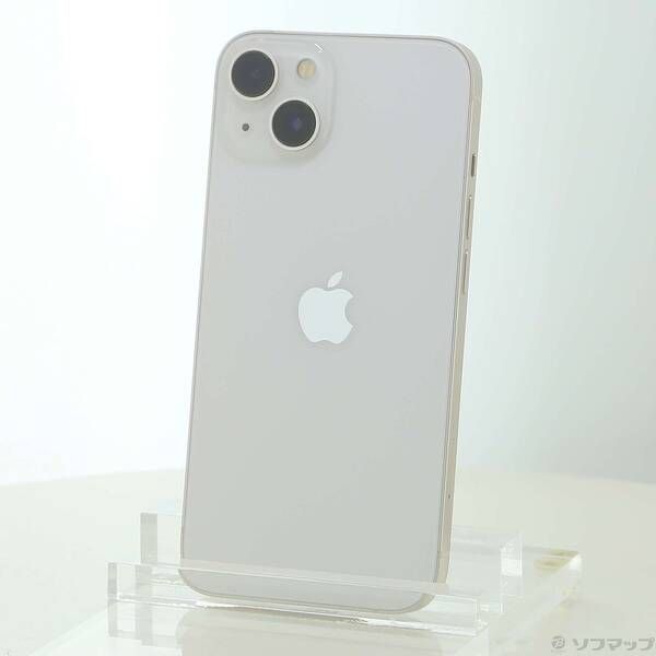ソフマップ 〔中古品〕 iPhone13 128GB スターライト MLND3J／A SIMフリー【349】