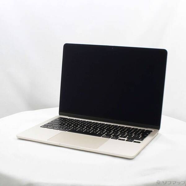 ソフマップ 〔中古品〕 MacBook Air 13.6-inch Mid-2022 MLY13J／A Apple M2 8コアCPU_8コアGPU 8GB SSD256GB スターライト 〔26.3 Tahoe〕【258】