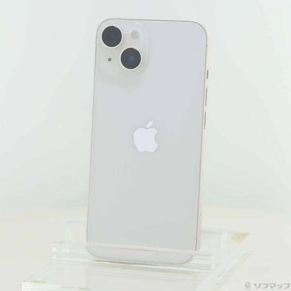 ソフマップ 〔中古品〕 iPhone14 128GB スターライト MPUQ3J／A SIMフリー【352】