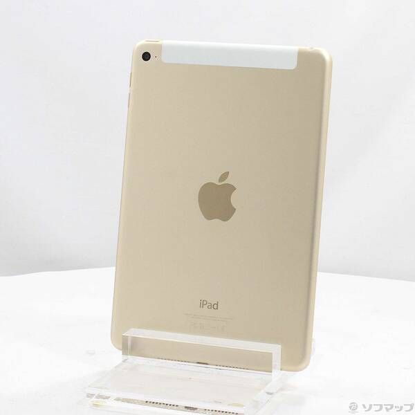ソフマップ 〔中古品〕 iPad mini 4 32GB ゴールド MNWG2J／A auロック解除SIMフリー【269】