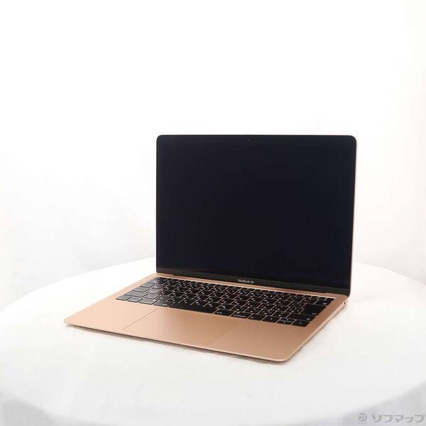 ソフマップ 〔中古品〕 MacBook Air 13.3-inch Mid-2019 MVFM2J／A Core_i5 1.6GHz 8GB SSD128GB ゴールド 〔10.15 Catalina〕【258】