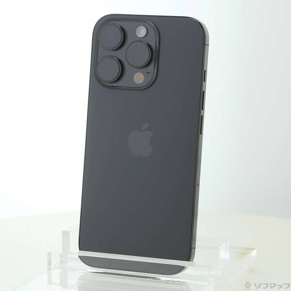 ソフマップ 〔中古品〕 iPhone16 Pro 256GB ブラックチタニウム FYN03J／A SIMフリー【305】