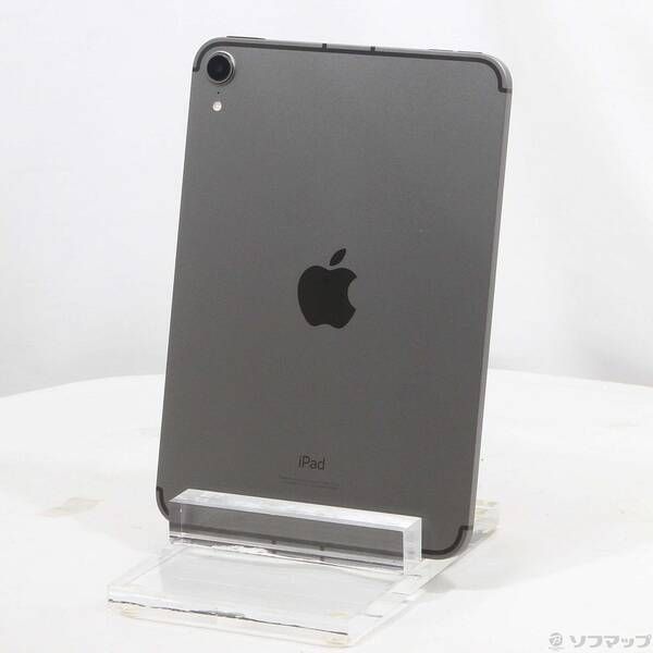 ソフマップ 〔中古品〕 iPad mini 第6世代 64GB スペースグレイ MK893J／A auロック解除SIMフリー【276】