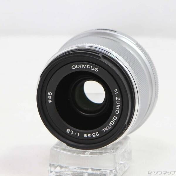 ソフマップ 〔中古品〕 M.ZUIKO DIGITAL 25mm F1.8 (レンズ/シルバー) (μ4/3)【344】