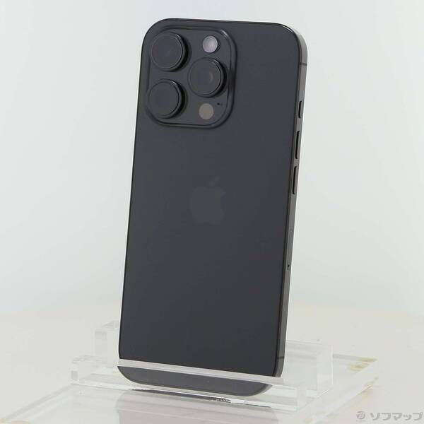 ソフマップ 〔中古品〕 iPhone16 Pro 128GB ブラックチタニウム FYMV3J／A SIMフリー【352】 80,838円