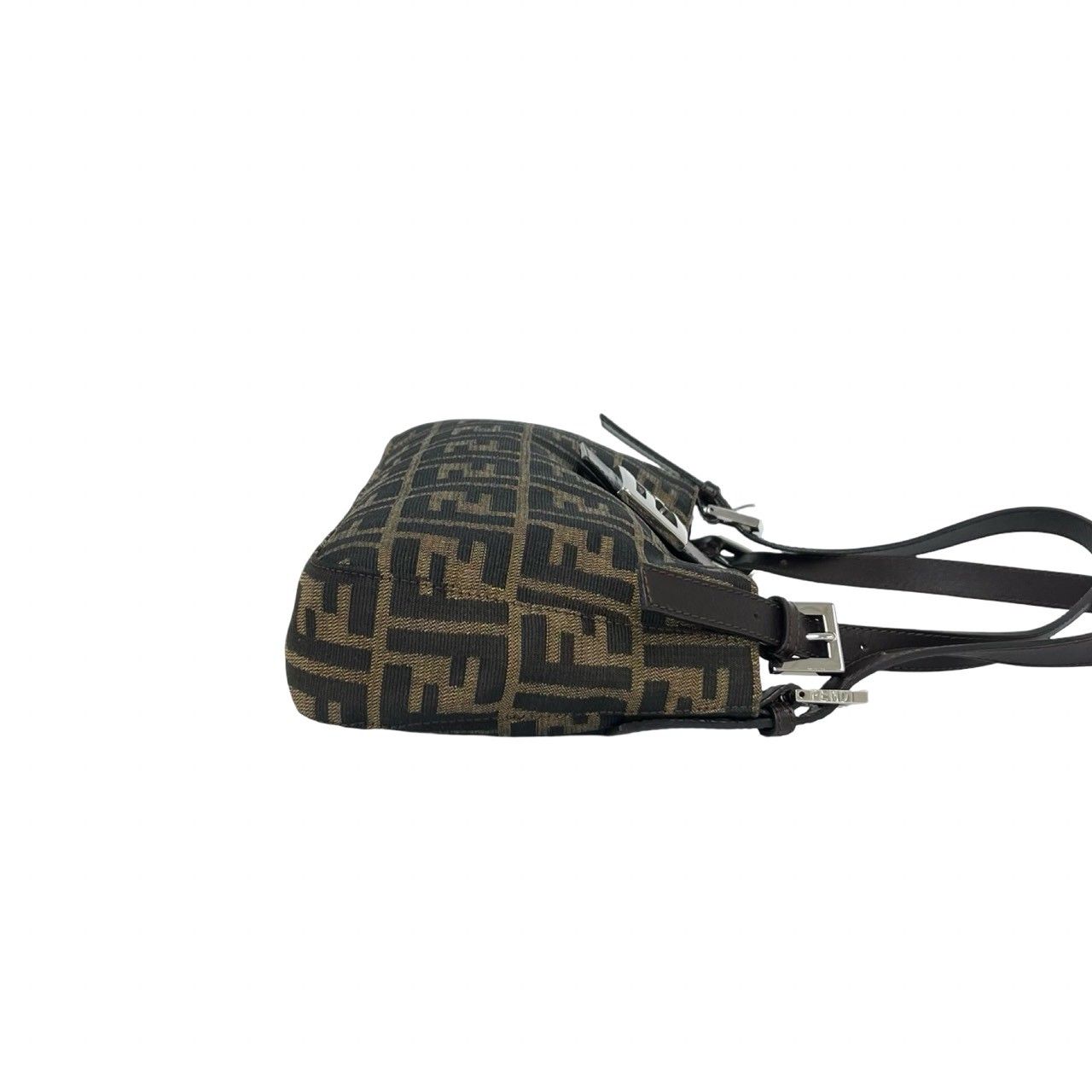 極 美品 FENDI フェンディ ヴィンテージ FF ズッカ 柄 キャンバス
