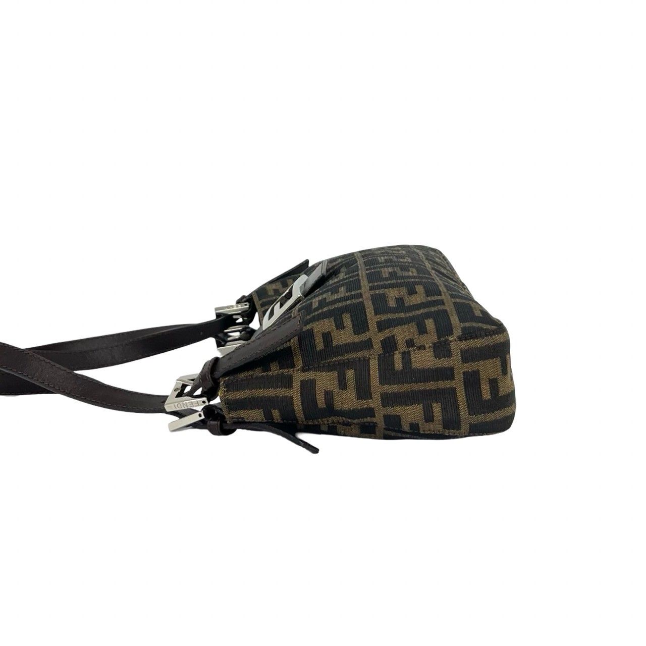 極 美品 FENDI フェンディ ヴィンテージ FF ズッカ 柄 キャンバス