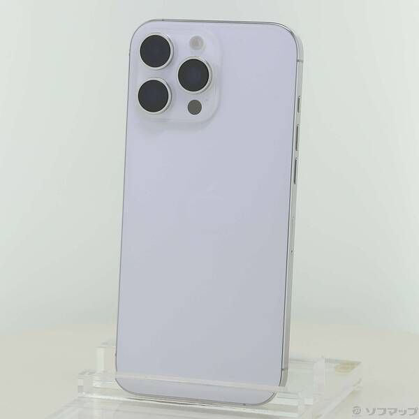 ソフマップ 〔中古品〕 iPhone16 Pro Max 256GB ホワイトチタニウム MYWH3J／A SIMフリー【377】