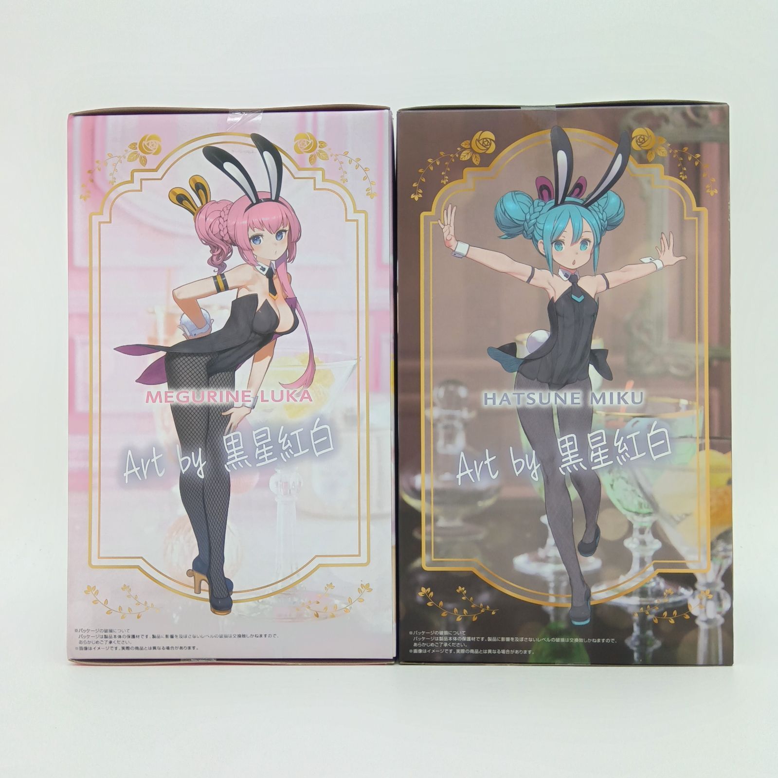 未開封】初音ミク 巡音ルカ フィギュア BiCute Bunnies Figure