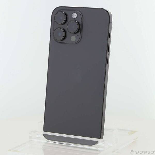 ソフマップ 〔中古品〕 iPhone14 Pro Max 256GB スペースブラック MQ9A3J／A SIMフリー【305】