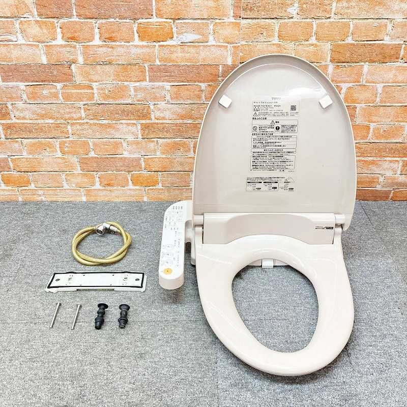 【中古品】【良品】 TOTO 電気温水便座 ウォシュレット シャワートイレ 「TCF6421」 #SS4(ハーベストブラウン) 5F64