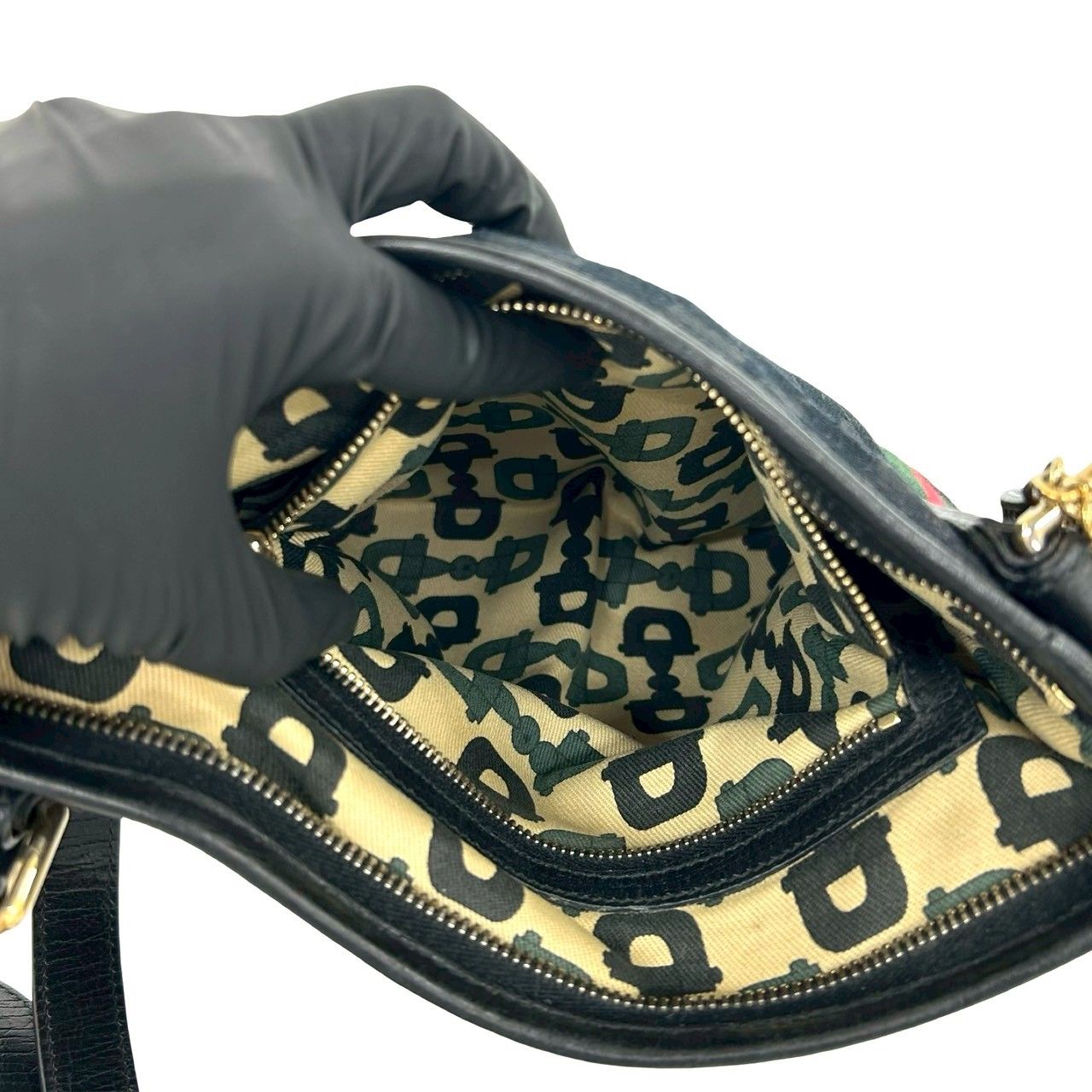 極 美品 GUCCI グッチ シェリーライン GGキャンバス GG柄 キャンバス