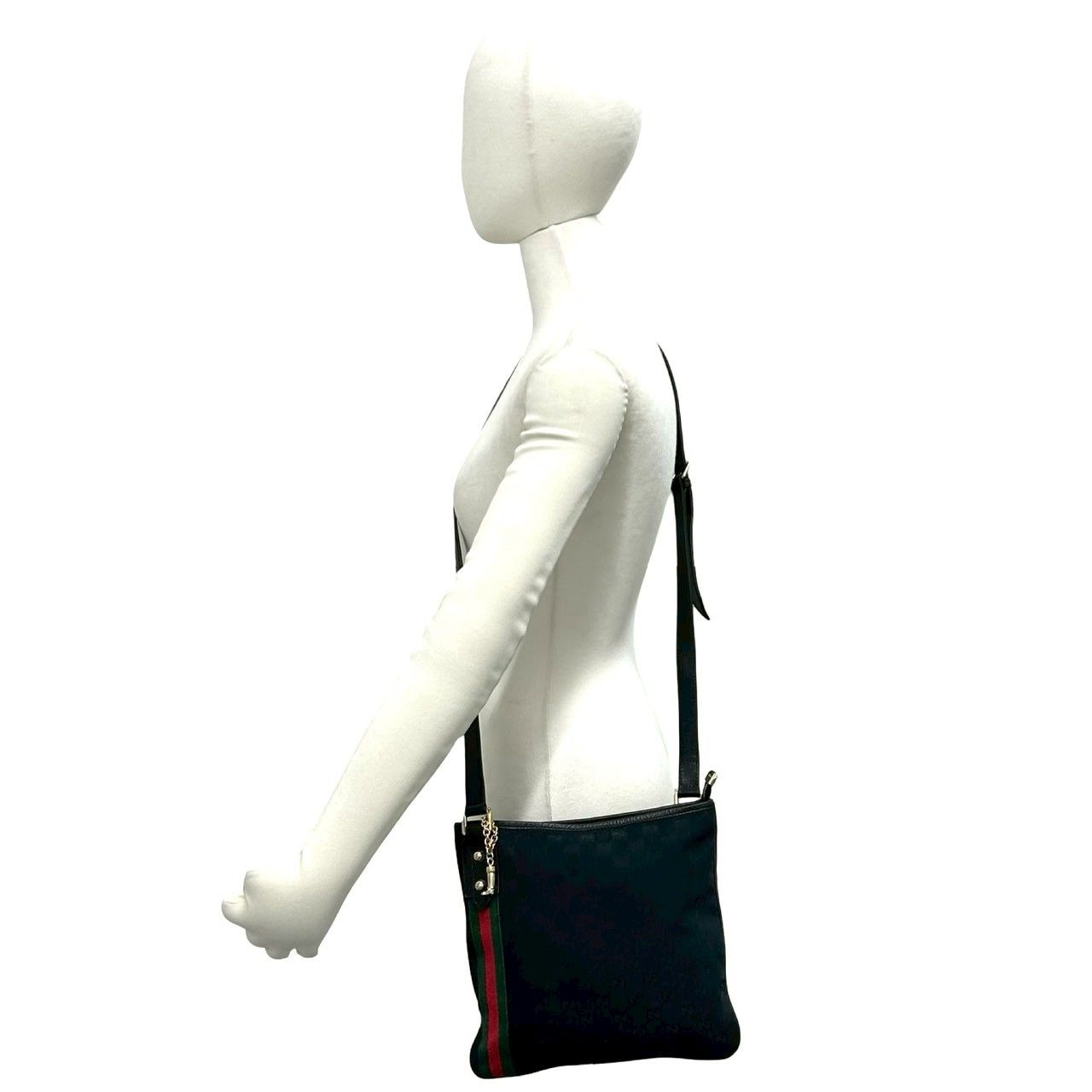 極 美品 GUCCI グッチ シェリーライン GGキャンバス GG柄 キャンバス
