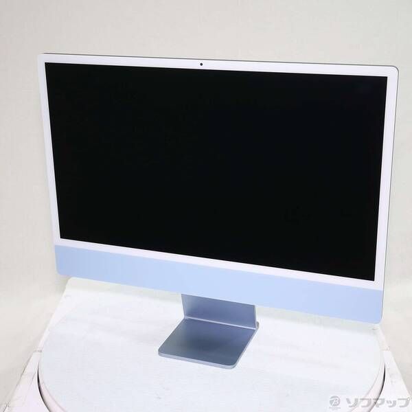 ソフマップ 〔中古品〕 iMac 24-inch Late-2023 MQRR3J／A Apple M3 8コアCPU_10コアGPU 24GB SSD1TB ブルー 〔26.3 Tahoe〕【262】