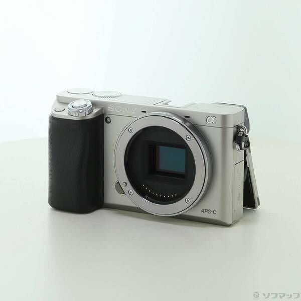 ソフマップ 〔中古品〕 α6000 ボディ シルバー ILCE-6000【297】