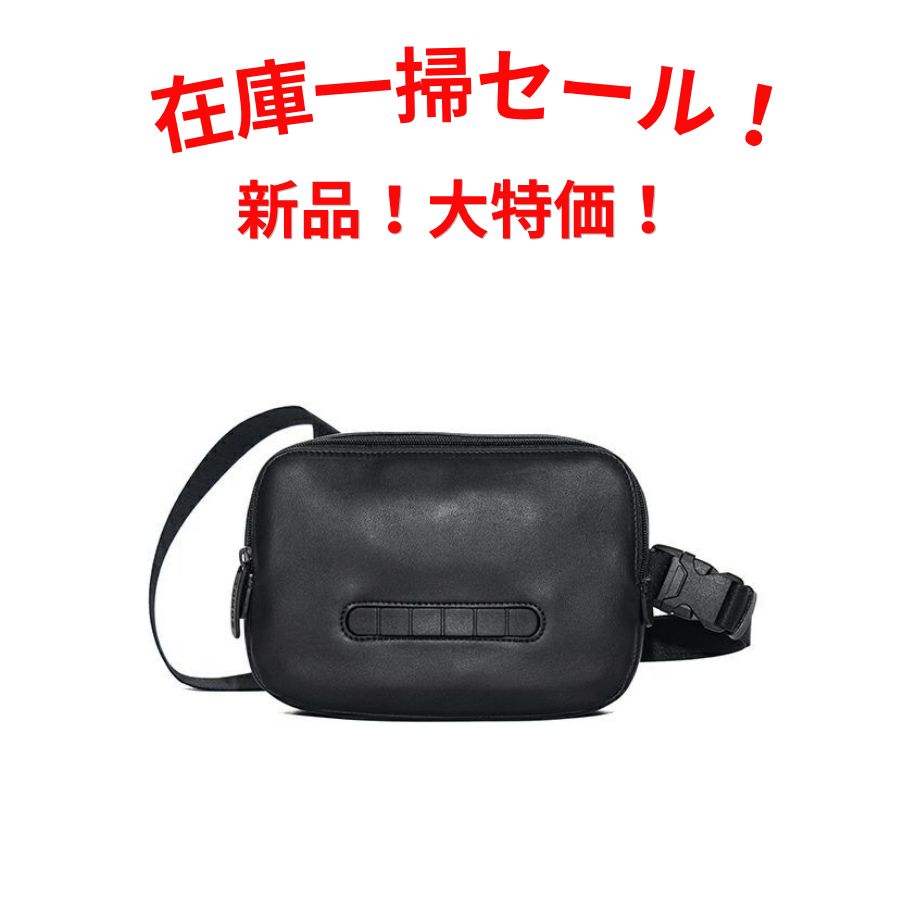TOMOE 黒 レザー ボディバッグ TOMOE トモエ ボディバッグ バッグ SLIM_BB Black - メルカリ