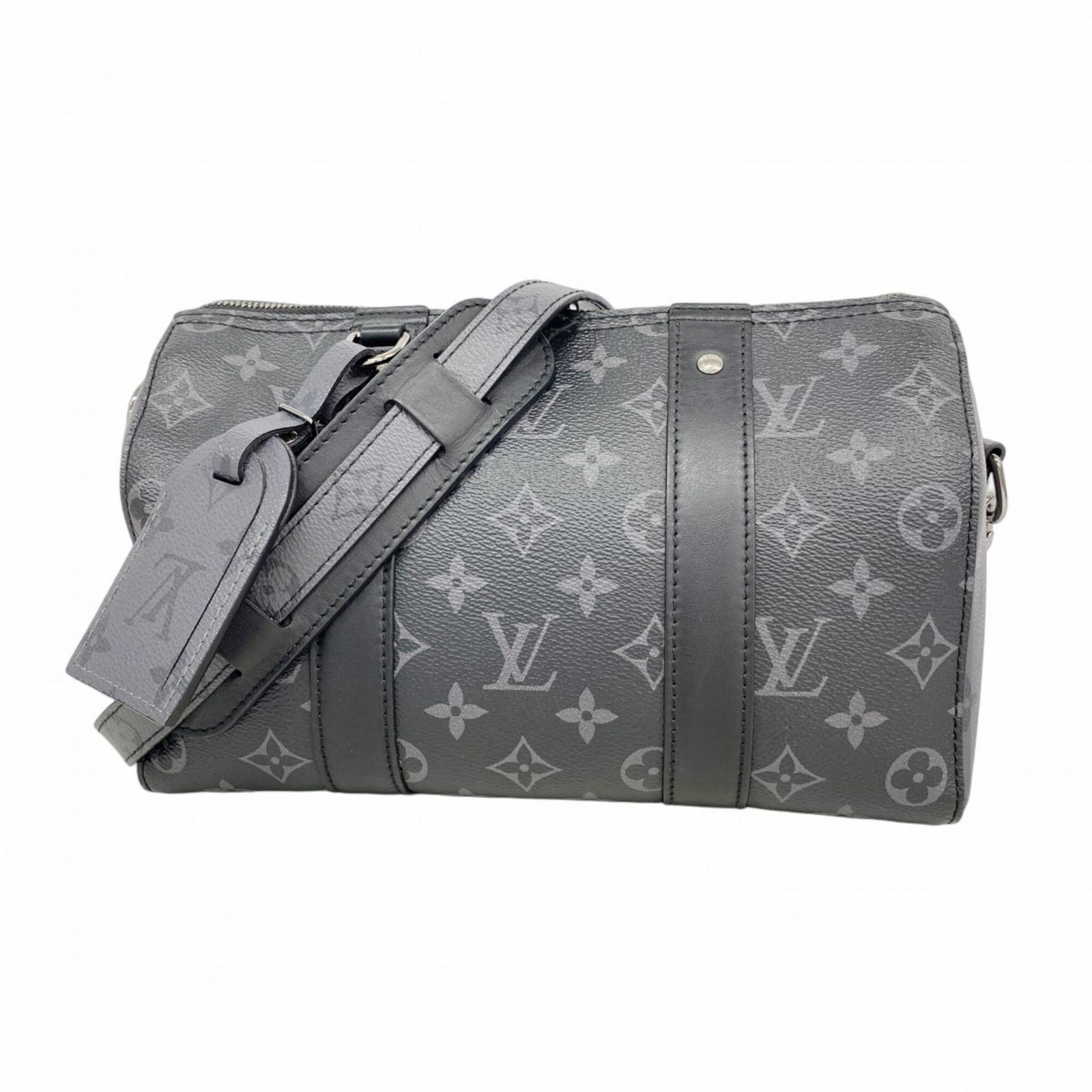 ルイ・ヴィトン(Louis Vuitton) ルイ・ヴィトン ショルダーバッグ モノグラム・エクリプス シティキーポル M45936 ブラック グレーメンズ