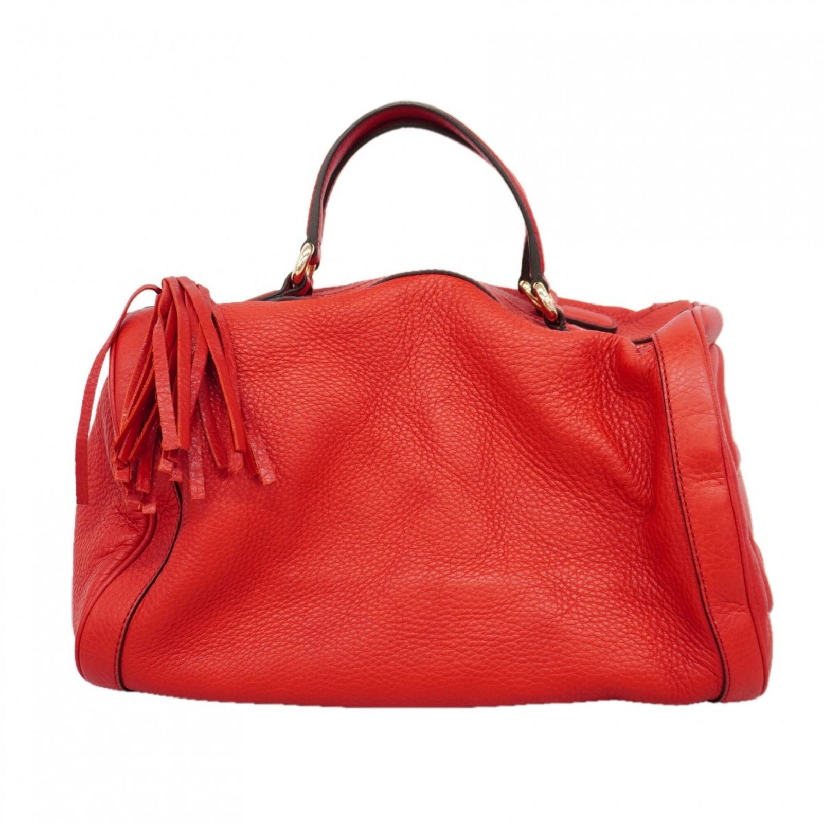 グッチ(Gucci) グッチ ハンドバッグ ソーホー 282302 レザー レッド シャンパンレディース OP004281