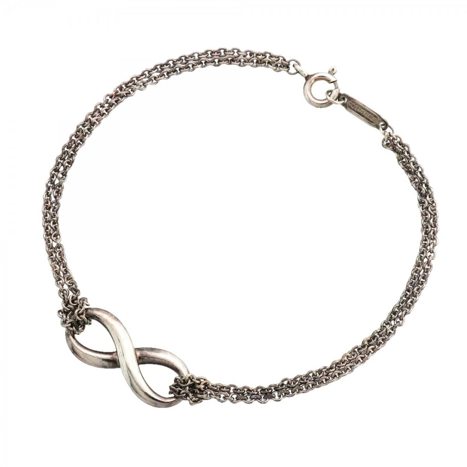ティファニー(Tiffany) ティファニー ブレスレット インフィニティ ダブルチェーン シルバー925レディース
