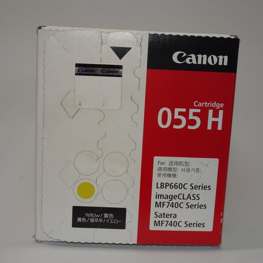 Canonトナー055Hイエロー(CRG-055HYEL)未使用品 - メルカリ