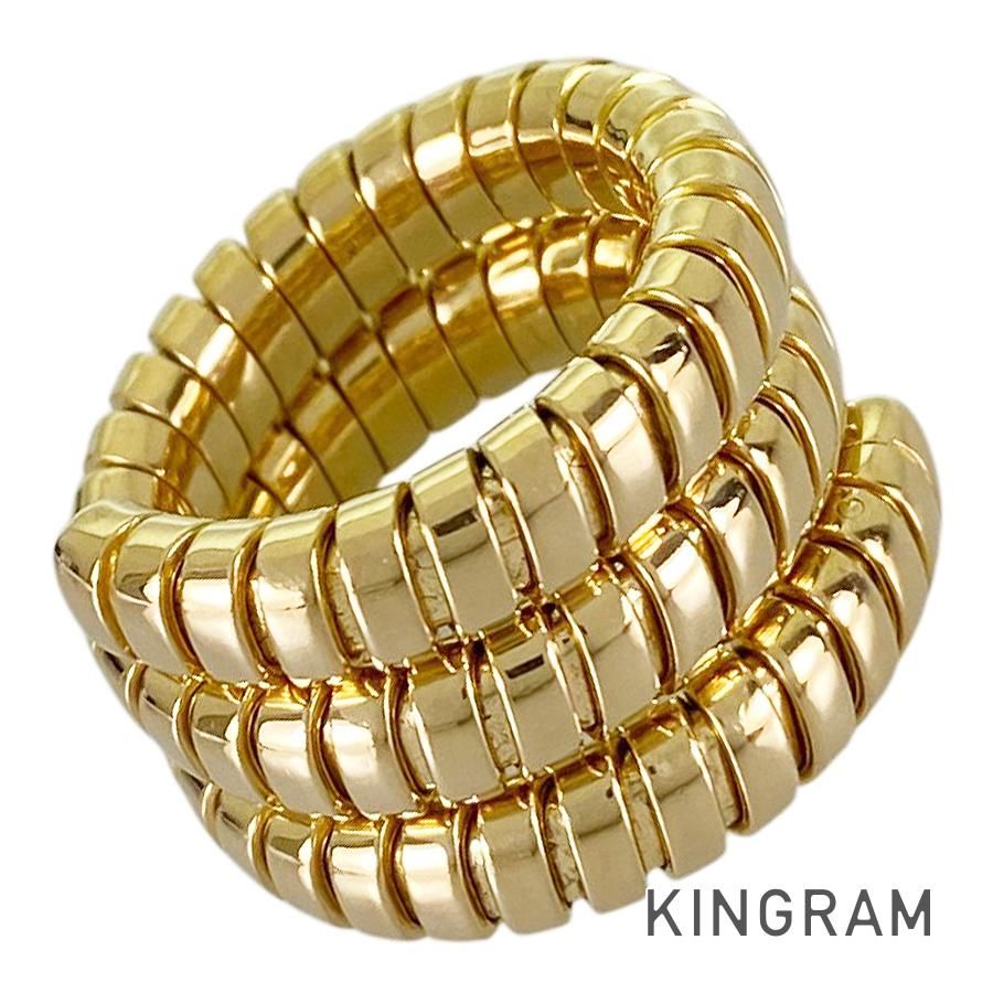 ブルガリ BVLGARI トゥボガス K18YG 9.5号(49-50) リング sss【中古】