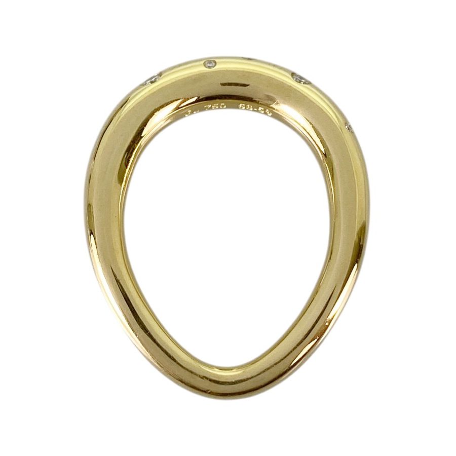 ジョージジェンセン Georg Jensen オフスプリング K18YG ダイヤモンド