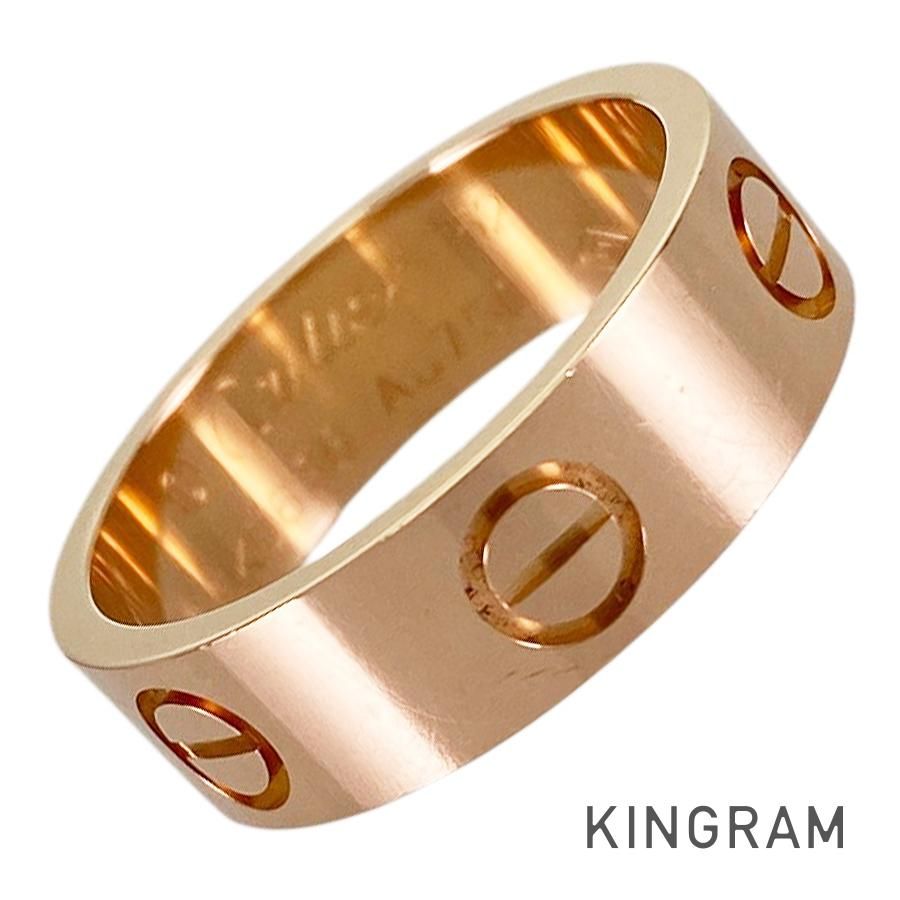 カルティエ Cartier ラブ K18PG 12号(52) リング sss【中古】