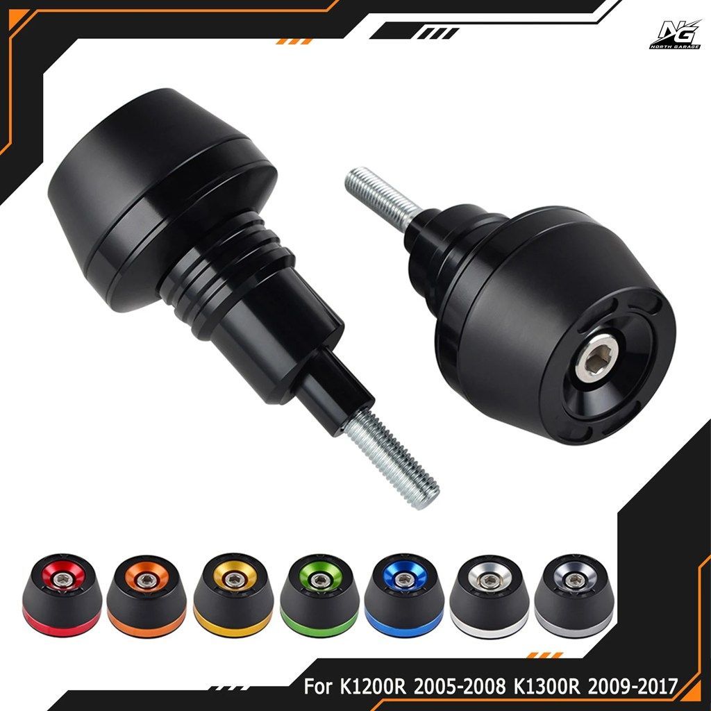 BMW K1200R 2005-2008、K1300R 2009-2017 フレームスライダー フェアリングガード クラッシュプロテクター