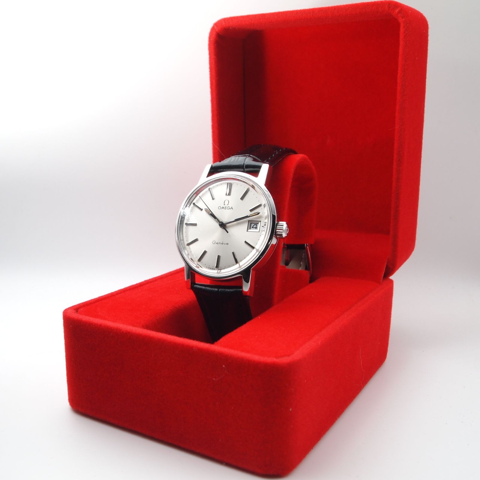 OH済 オメガ Geneve Silver 1972 メンズ Cal.613 手巻き - メルカリ