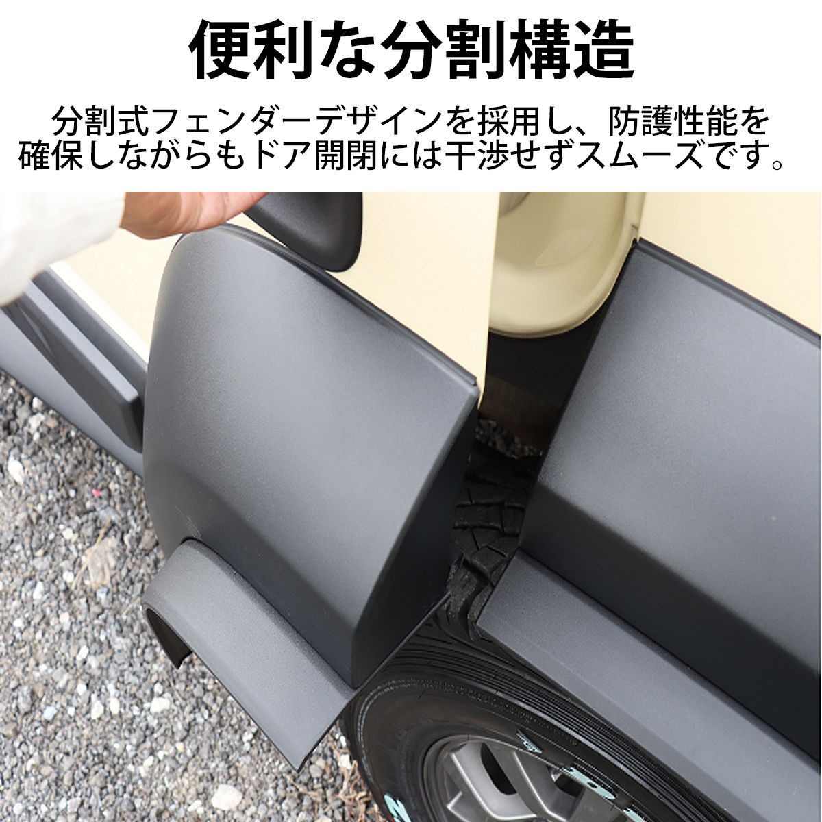 ジムニーノマド JC74W オーバーフェンダー フェンダーエクステンション