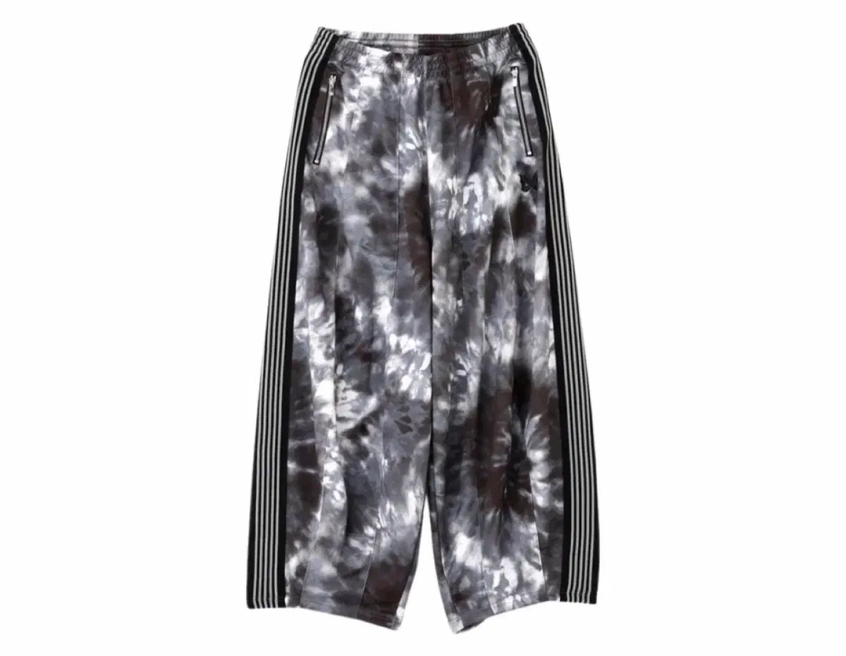 ニードルズ × LHP HDトラックパンツ タイダイ ブラック S