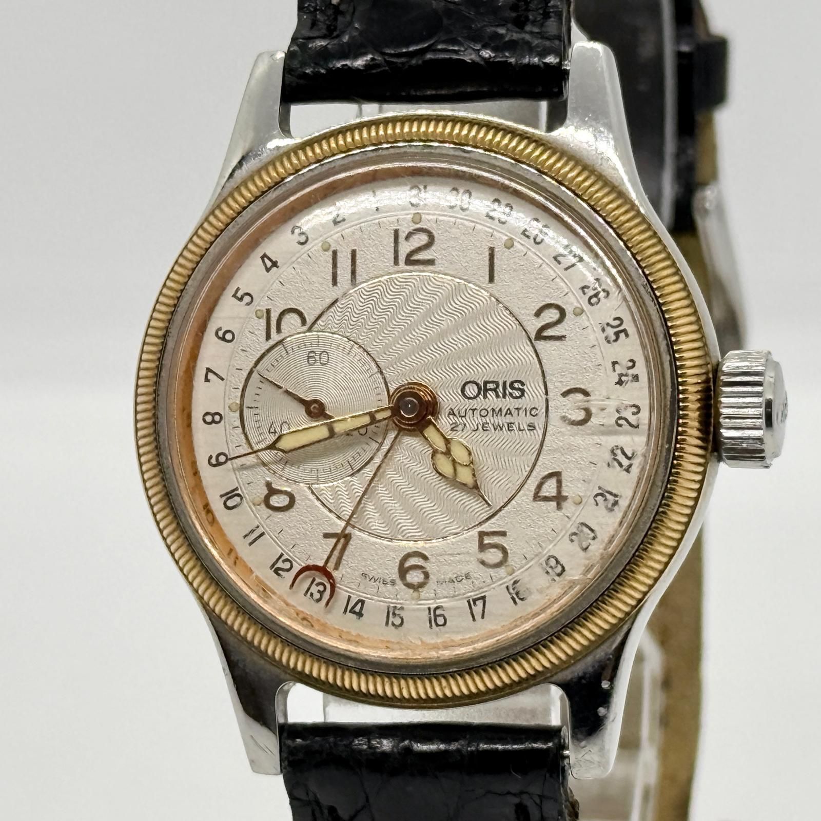 ORIS オリス シルバー AT ユニセックス 腕時計 訳あり