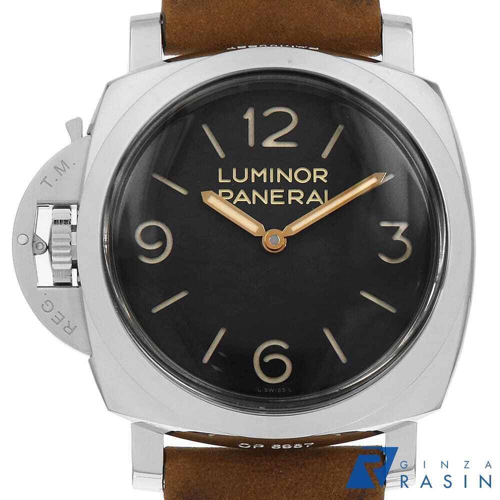 パネライ ルミノール1950 レフトハンド 3DAYS アッチャイオ PAM00557 S番 中古 メンズ