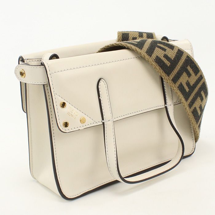 FENDI フェンディ 2WAY 8BT306 トートバッグ カーフ【中古】 レディース