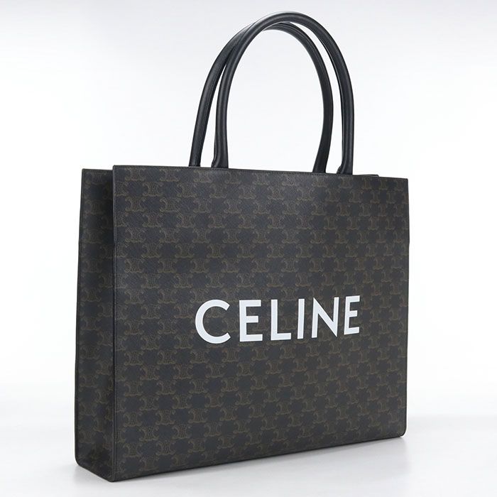 CELINE セリーヌ トリオンフキャンバス トートバッグ PVC【中古】 メンズ