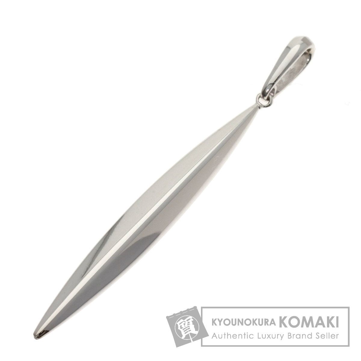 TIFFANY&Co. ティファニー フェザー TOP ペンダントトップ K18WG レディース [中古]